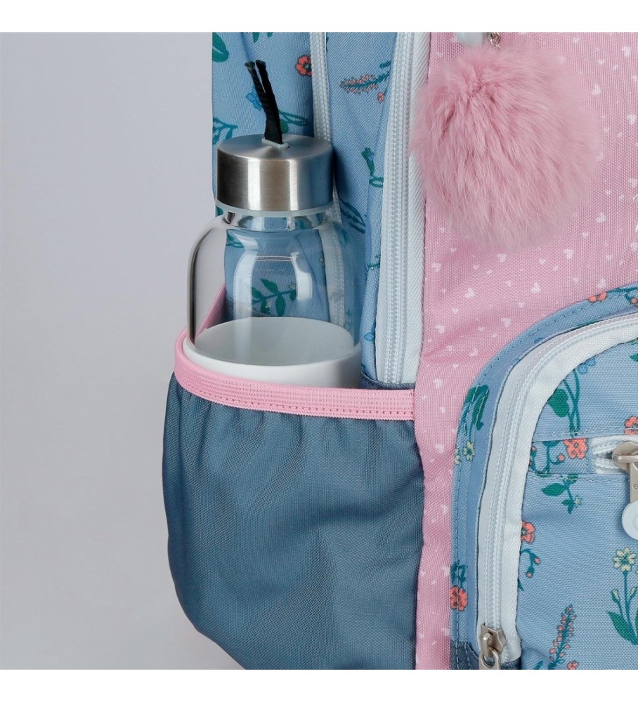 Mochila rosa Enso We Love Flowers