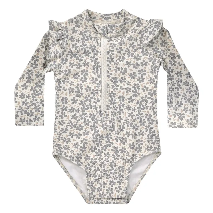 Quincy Mae Maillot Anti-UV Byron Fleuri | Vert