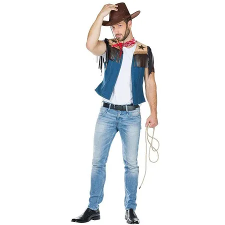 Mottoland Cowboy Weste, Größe 48/50