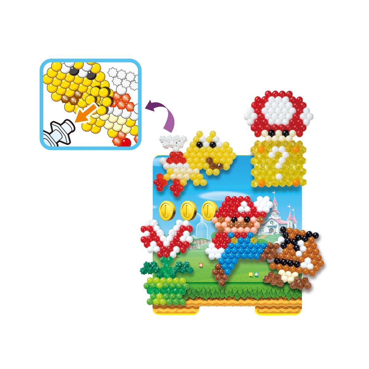 Box Aquabeads Super Mario
