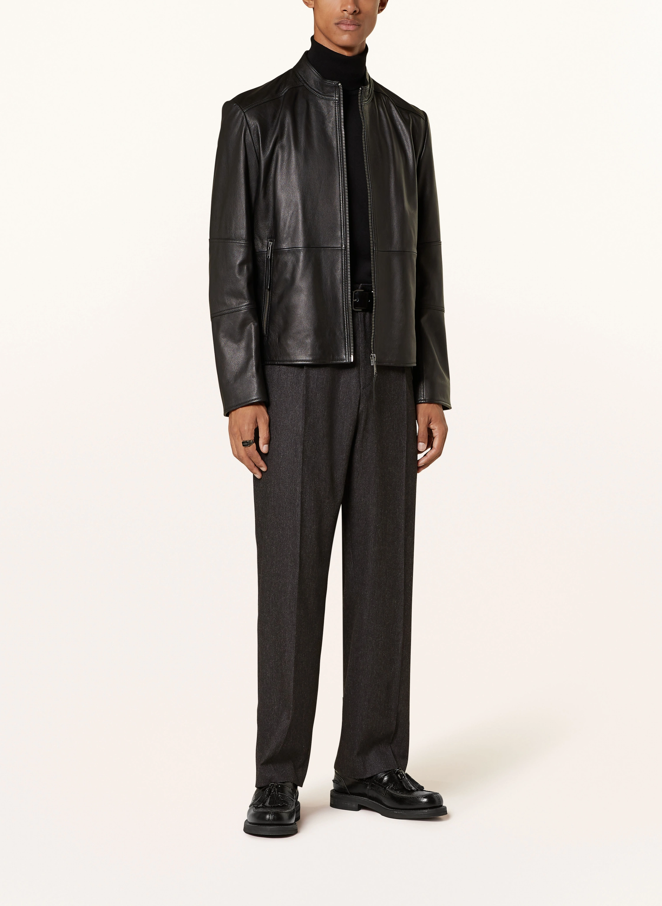 HUGO Lederjacke LOKIS-3