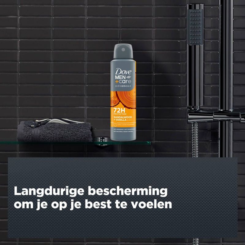 Dove Men+Care - Anti-Transpirant Deodorant Spray - Sandalwood + Vanilla - 150ml