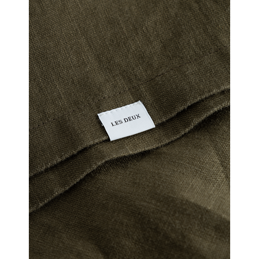 Les Deux Otto Linen Shorts, Olive Night, S
