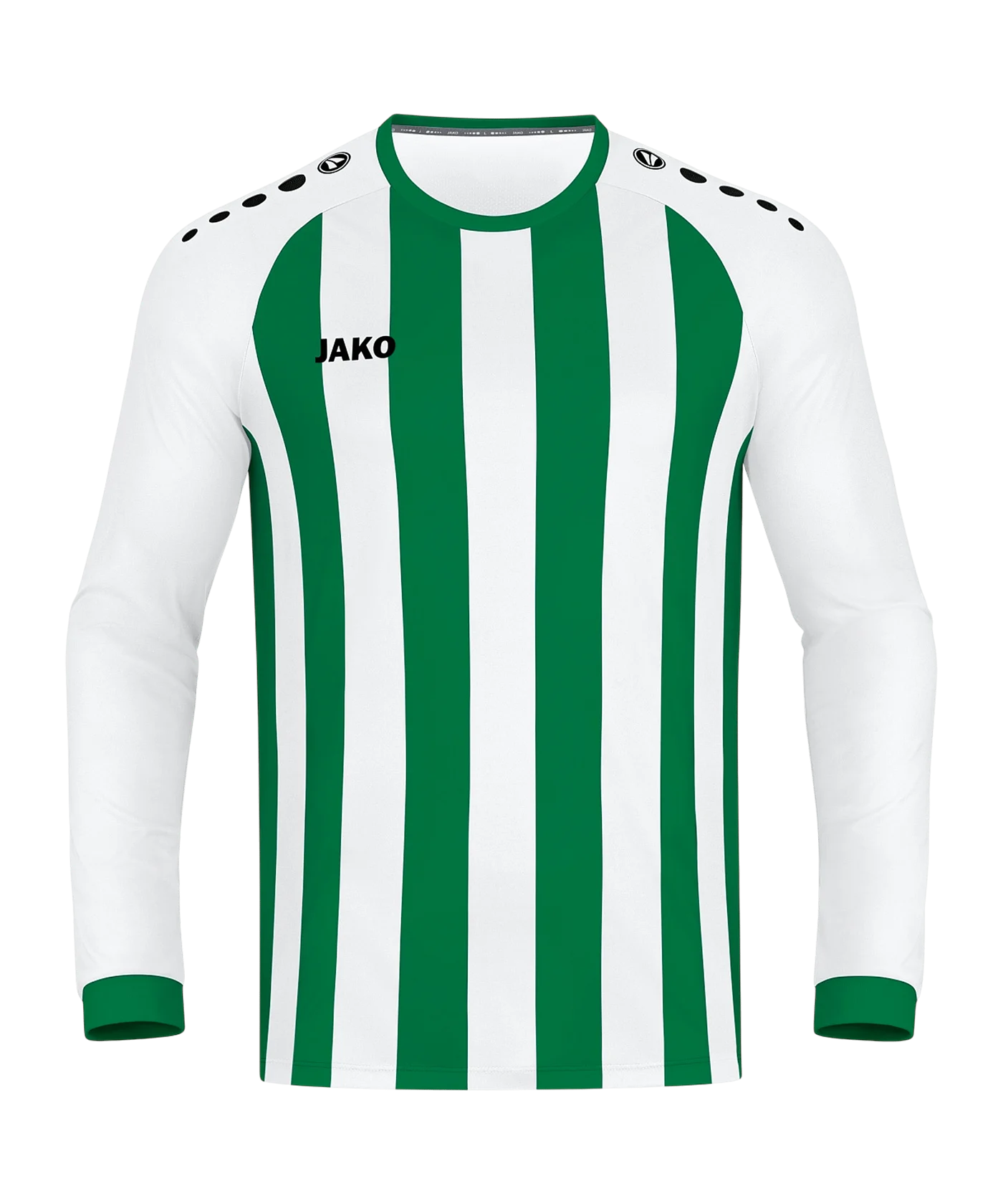 JAKO Inter Trikot langarm Weiss Grün F013