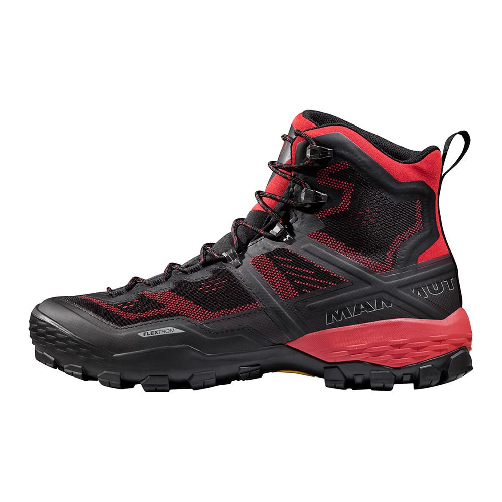 Mammut DUCAN HIGH GTX - Chaussures randonné Homme black/dark spicy