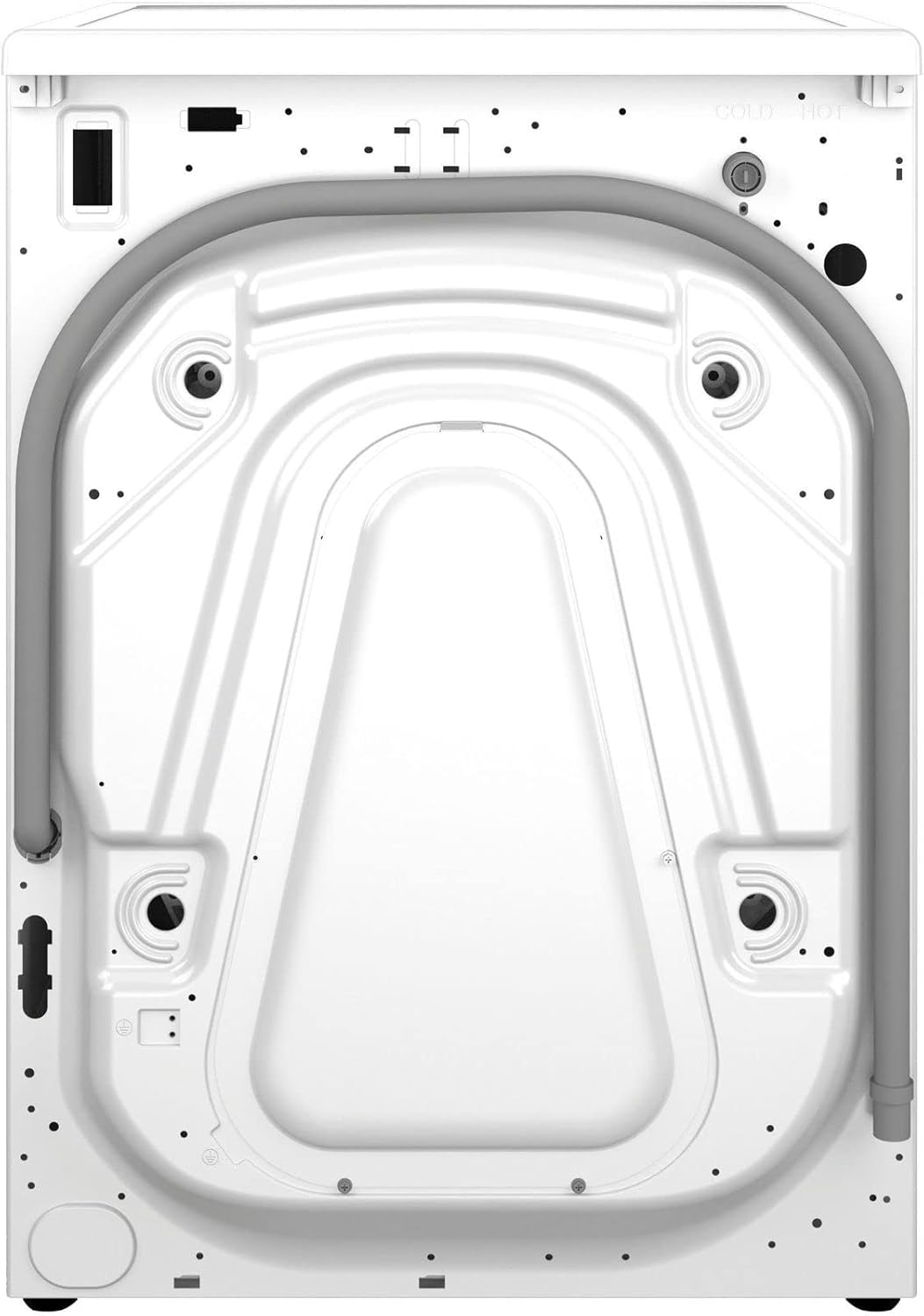 Bauknecht B8 W046WB DE Waschmaschine Frontlader / A / 10kg /GentlePower-Technologie/AutoDose /kraftvolle Fleckenentfernung /Steam Hygiene Option /Direct Drive-Motor /Startzeitvorwahl /Kindersicherung