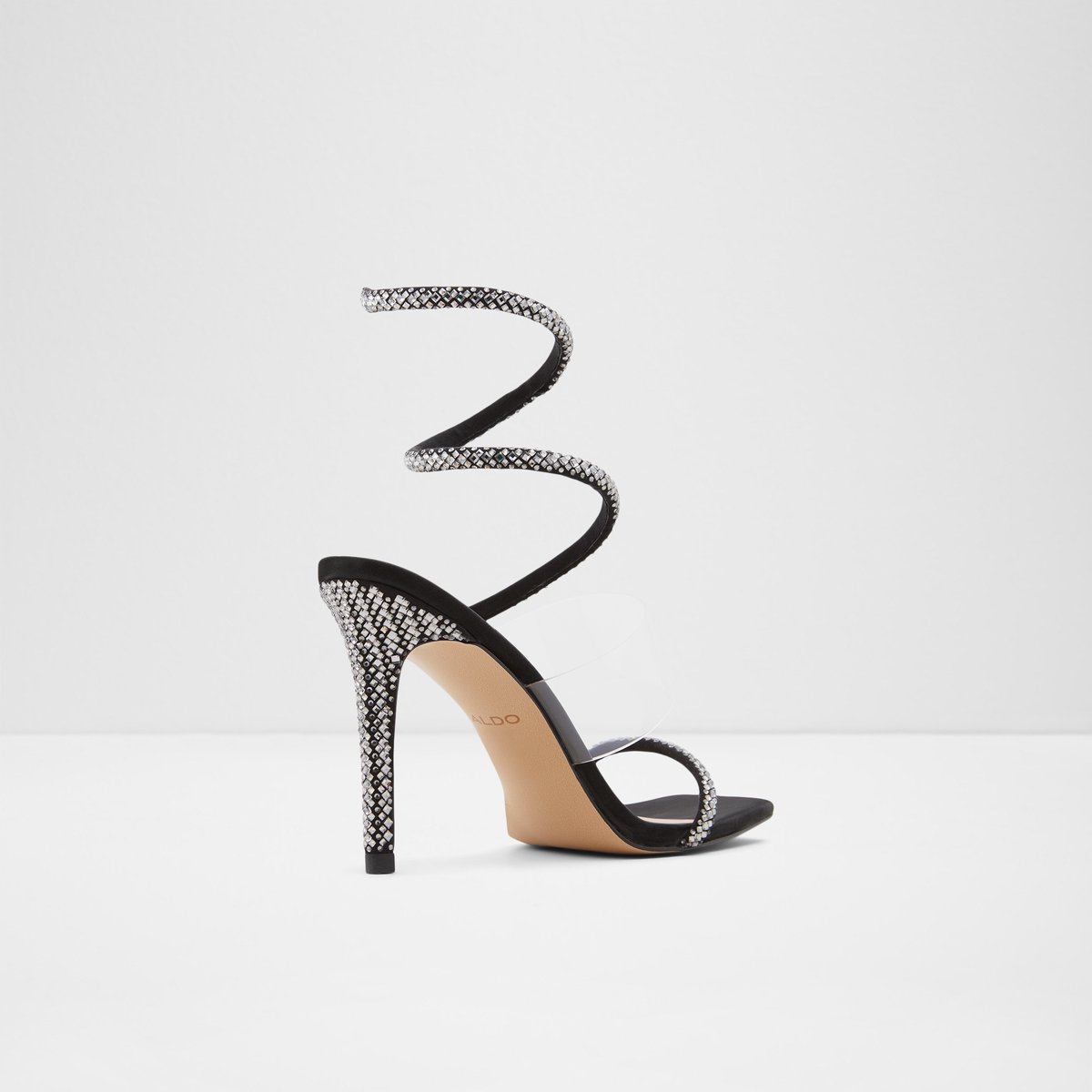 Selima Black Women Heeled sandals