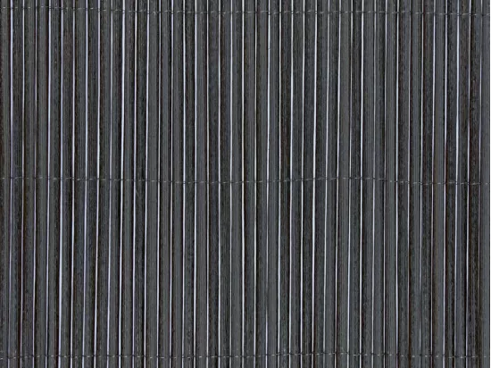 Canisse synthétique, imitation osier naturel FENCY WICK - Anthracite - 1,5 x 3 m