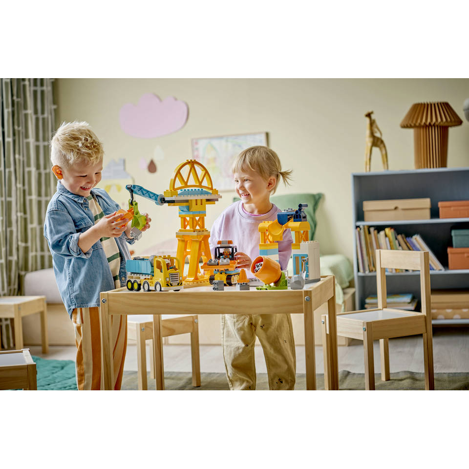 LEGO DUPLO 3-in-1 bouwplaats en voertuigen 10476