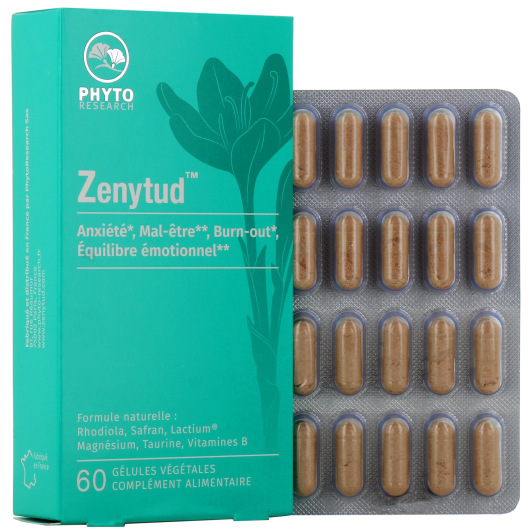 Phytoresearch Zenytud : rhodiole et safran - Equilibre émotionnel