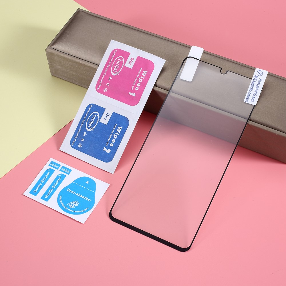 Huawei P30 Vollbild Display Schutzfolie Soft PET - Schwarz