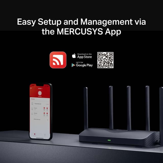 Mercusys MR47BE WiFi 7 router