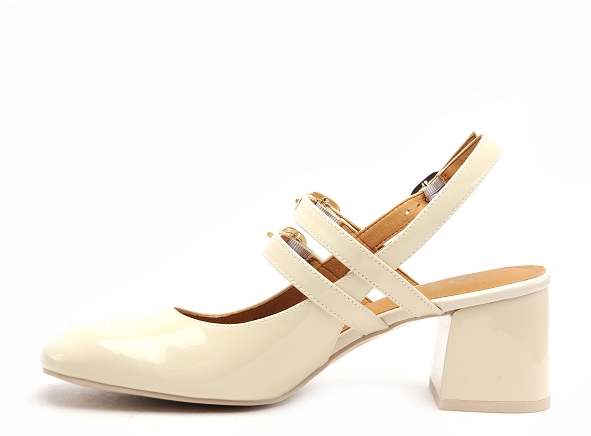 Fugitive escarpins femme nado beige