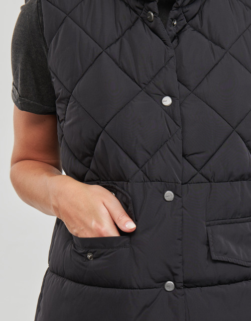 Only - ONLSTACY QUILTED LONG WAISTCOAT OTW - Noir