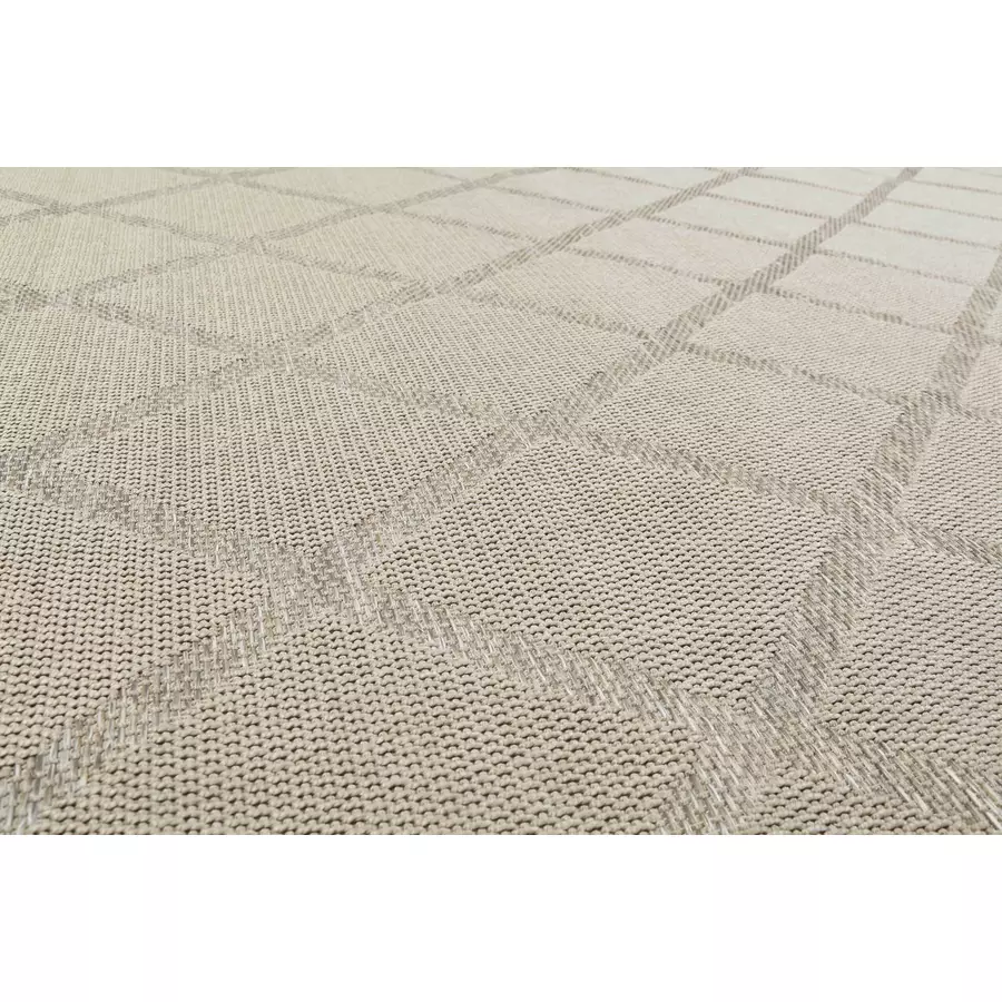 Esprit Outdoorteppich In & Outdoor Sparkle Outdoor (Rhomb) beige grau