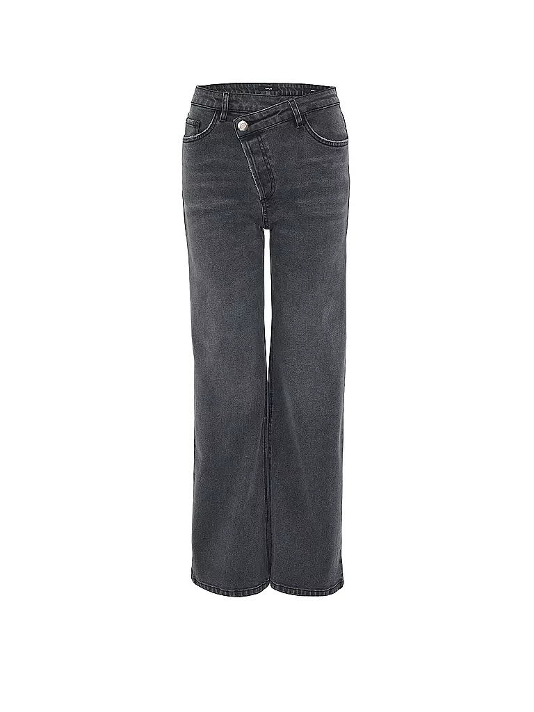 OPUS Jeans MARLI CRISSCROSS grau