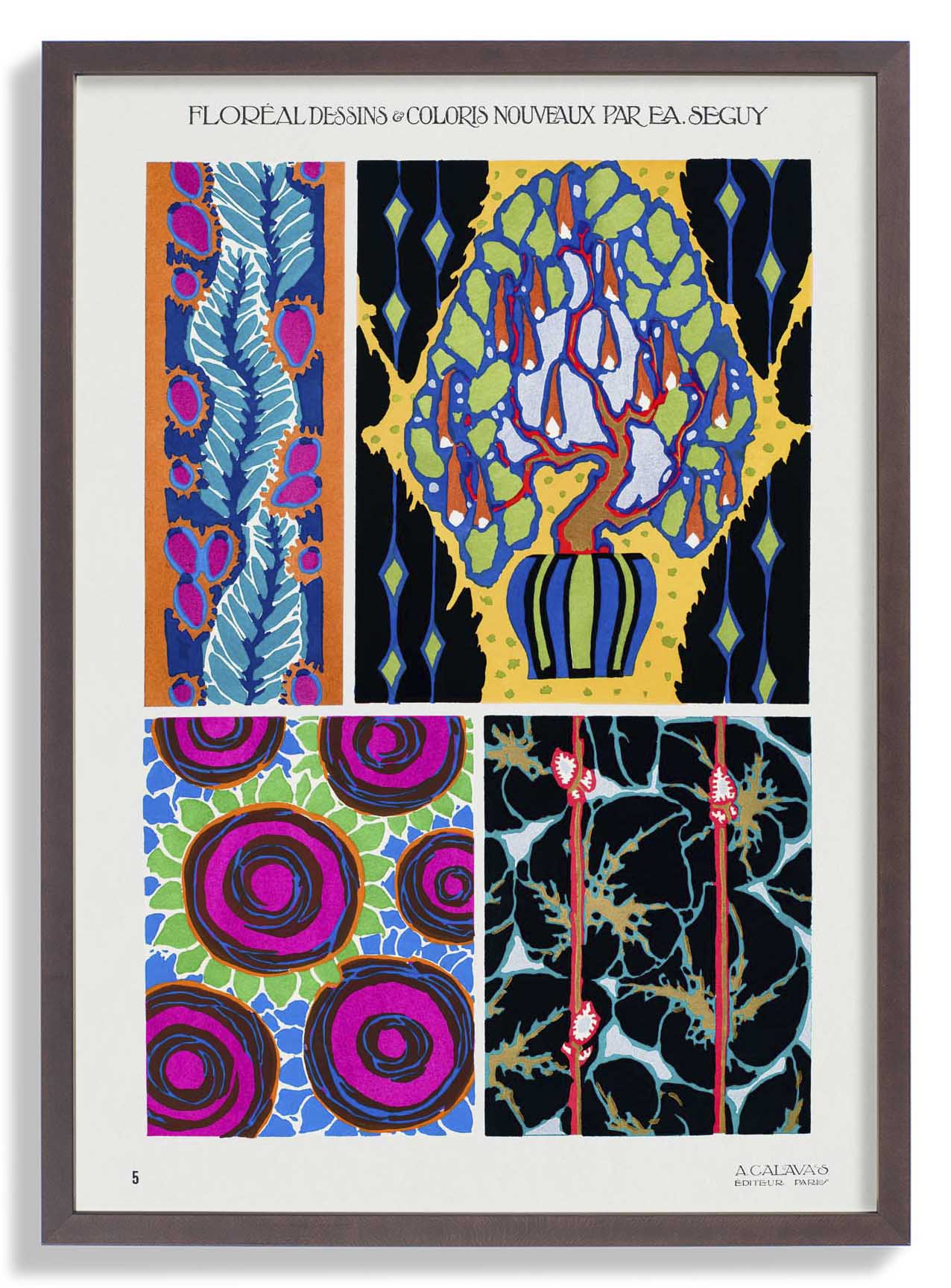 Floréal Dessins Coloris Nouveau Nr 05 von E.A. Séguy