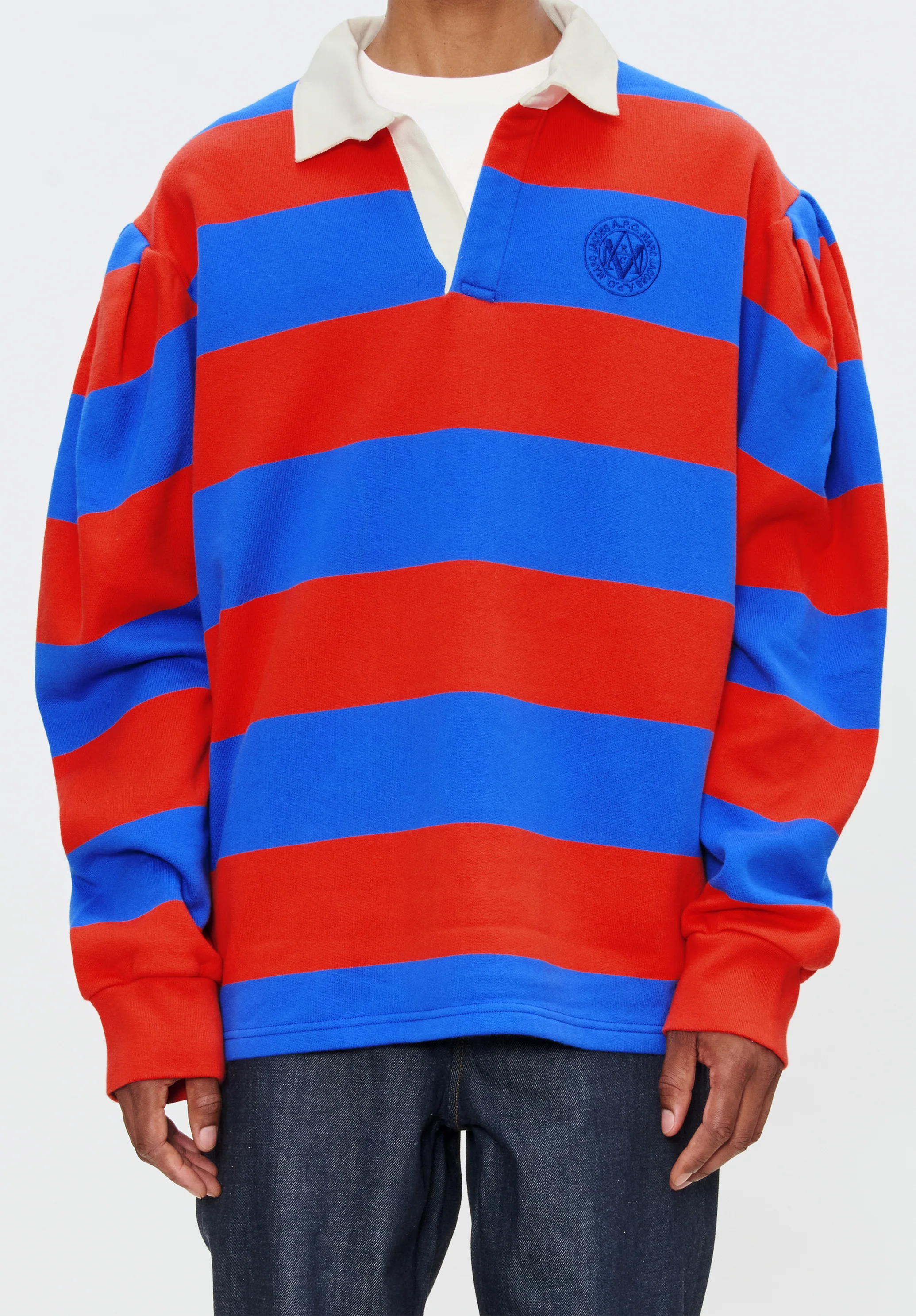 A.P.C. x Marc Jacobs. The Unisex Rugby - Bleu / rouge