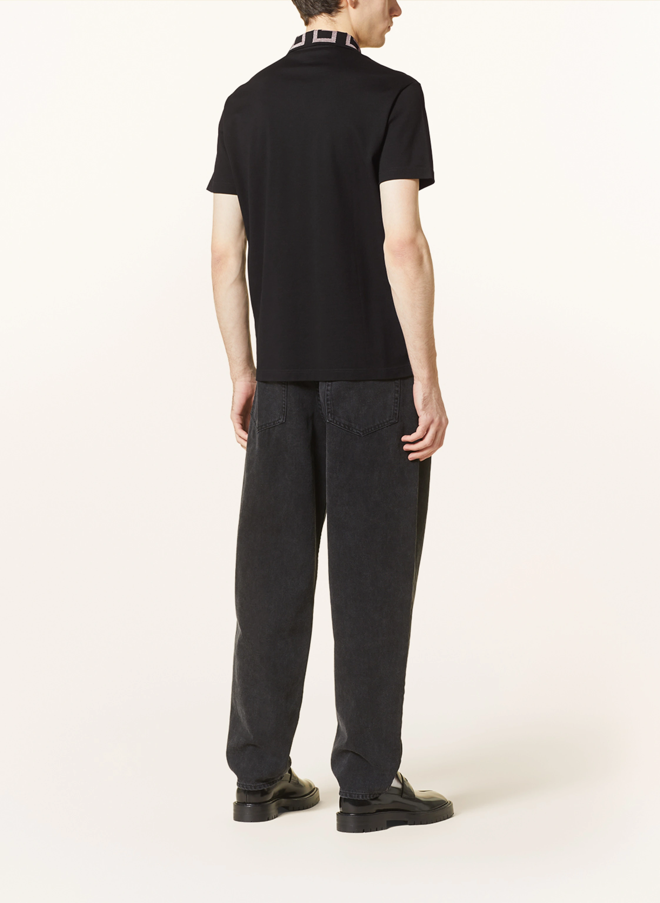 VERSACE Piqué-Poloshirt Taylor Fit