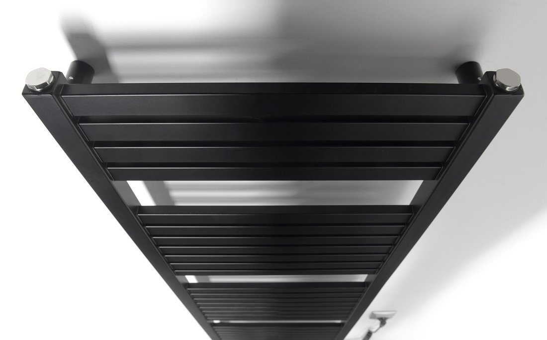 Sapho Tondi elektrische radiator zwart mat 45x133cm 500W
