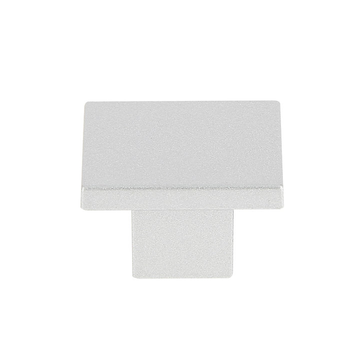 Lot 6 boutons de meuble carré Kaon or l.3cm x h. 3cm x p.1.9cm