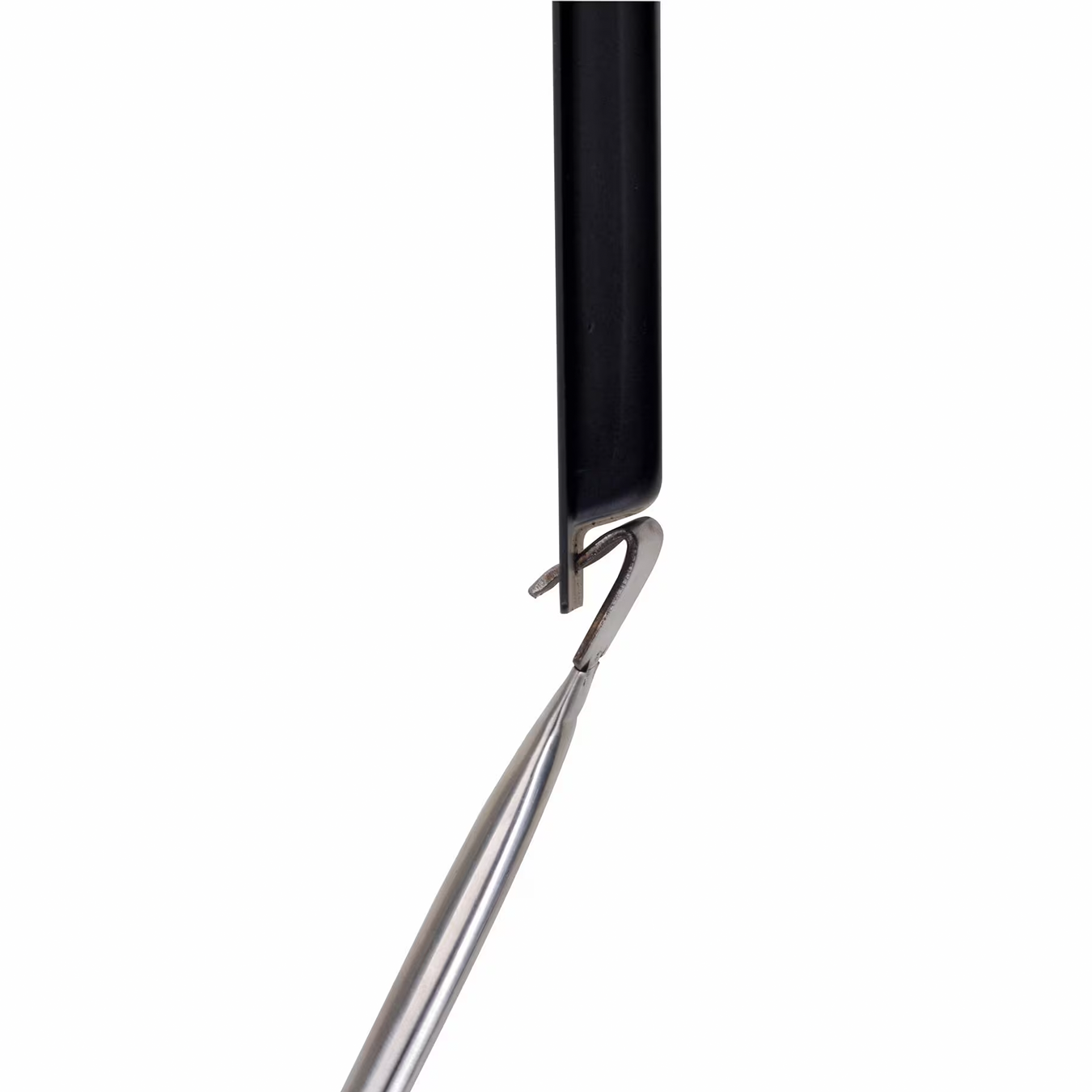 Teleskop Raclette Pfännchen Ausziehbare Grill Pfanne für Käse / Gemüse / Fleisch (402285) - Schwarz
