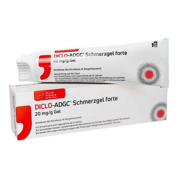DICLO-ADGC® Schmerzgel forte 20 mg/g, 150 g