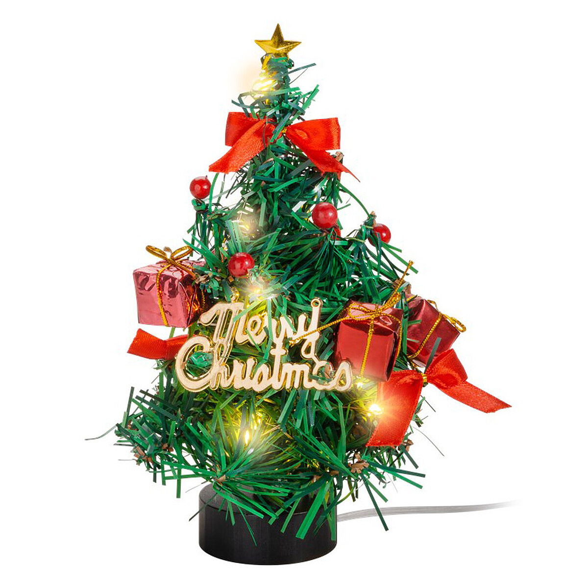 Goobay Mini-sapin de Noël à LED