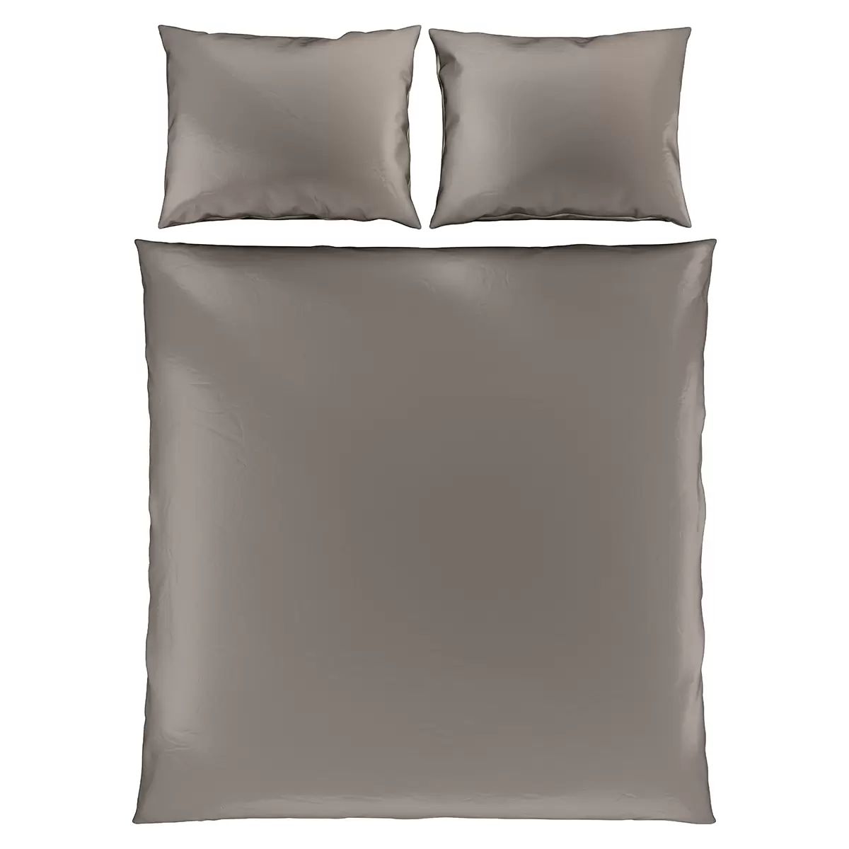 Bettwäsche-Set Satin doubleface Melissa taupe,beige