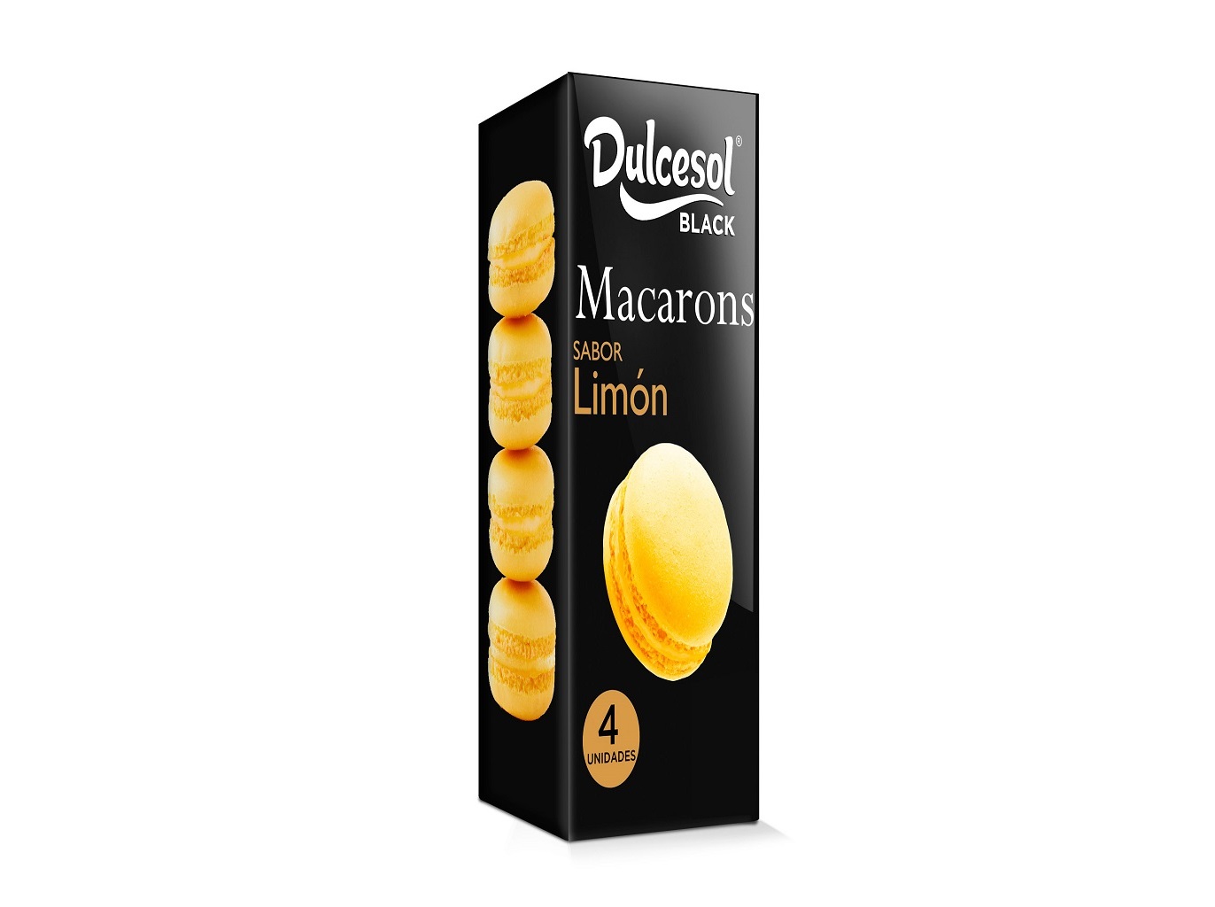 MACARONS DULCESOL SABOR LIMÃO 4UN 80G