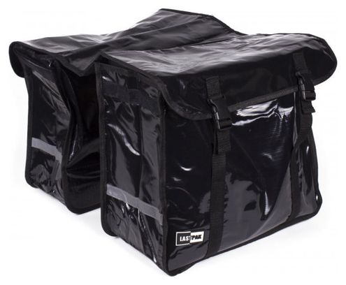 46L Double sacoche noir Sac de vélo pour femmes/hommes Ebike