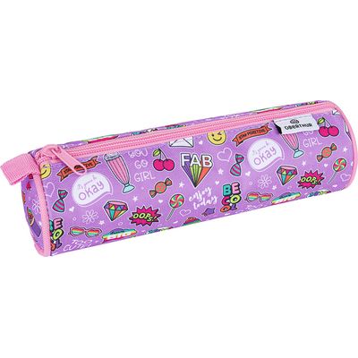 Trousse ronde Motif - 1 compartiment - différents modèles disponibles - Oberthur
