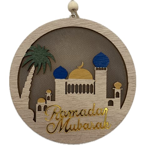 Eid træ led dekoration ass