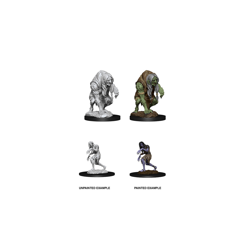 Pathfinder Deepcuts Unpainted Miniatures: Annis Hag & Green Hag