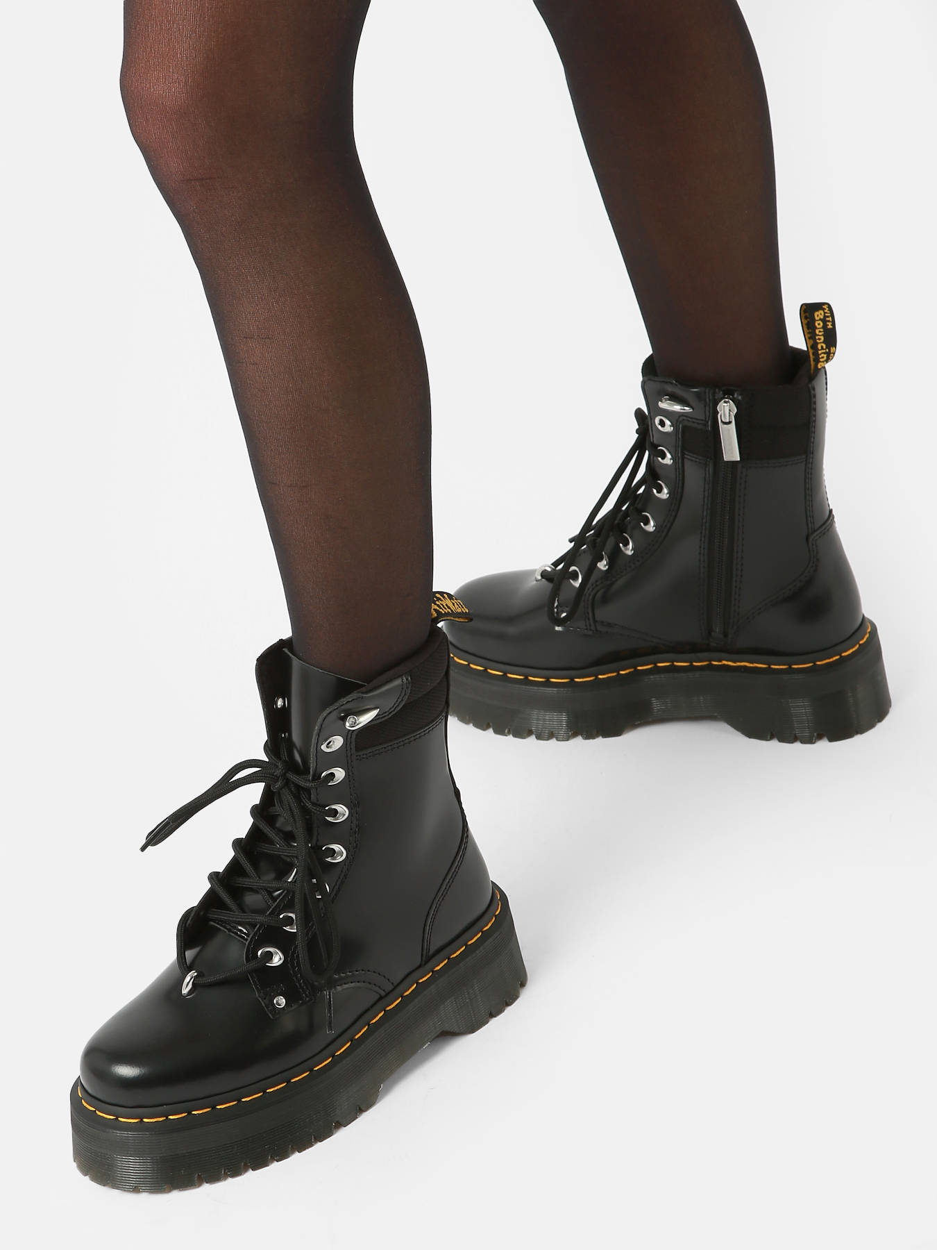 Bottines Jadon HWD II Butter en cuir DR MARTENS