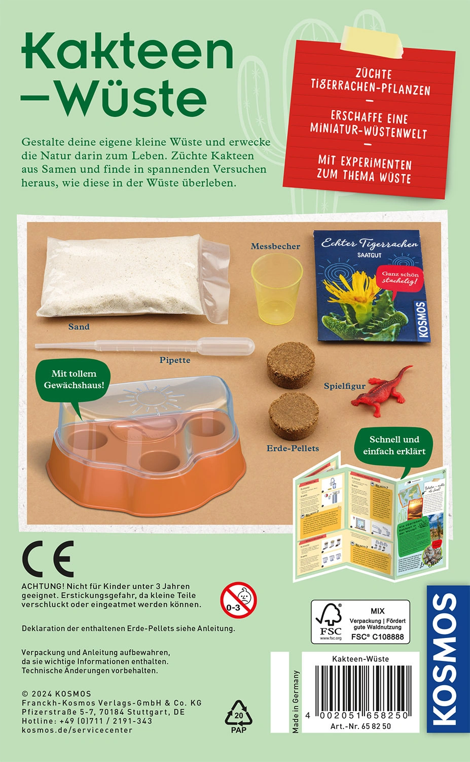 Experimentier-Set KAKTEEN-WÜSTE