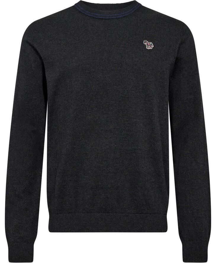 PS Paul Smith MENS SWEATER CREW NECK ZEB BAD 111