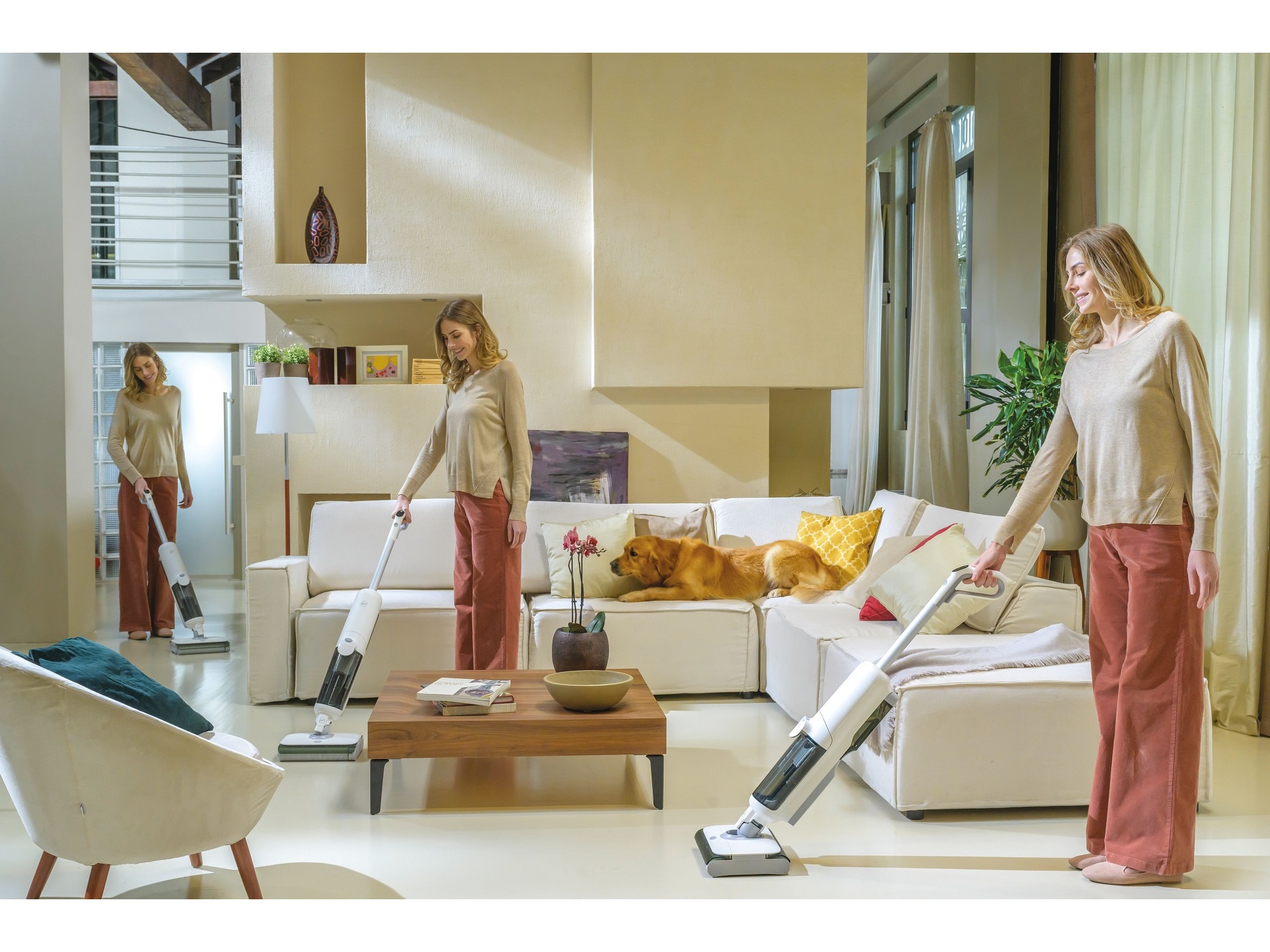 ASPIRADOR VERTICAL HOOVER HW500 011 WET & DRY