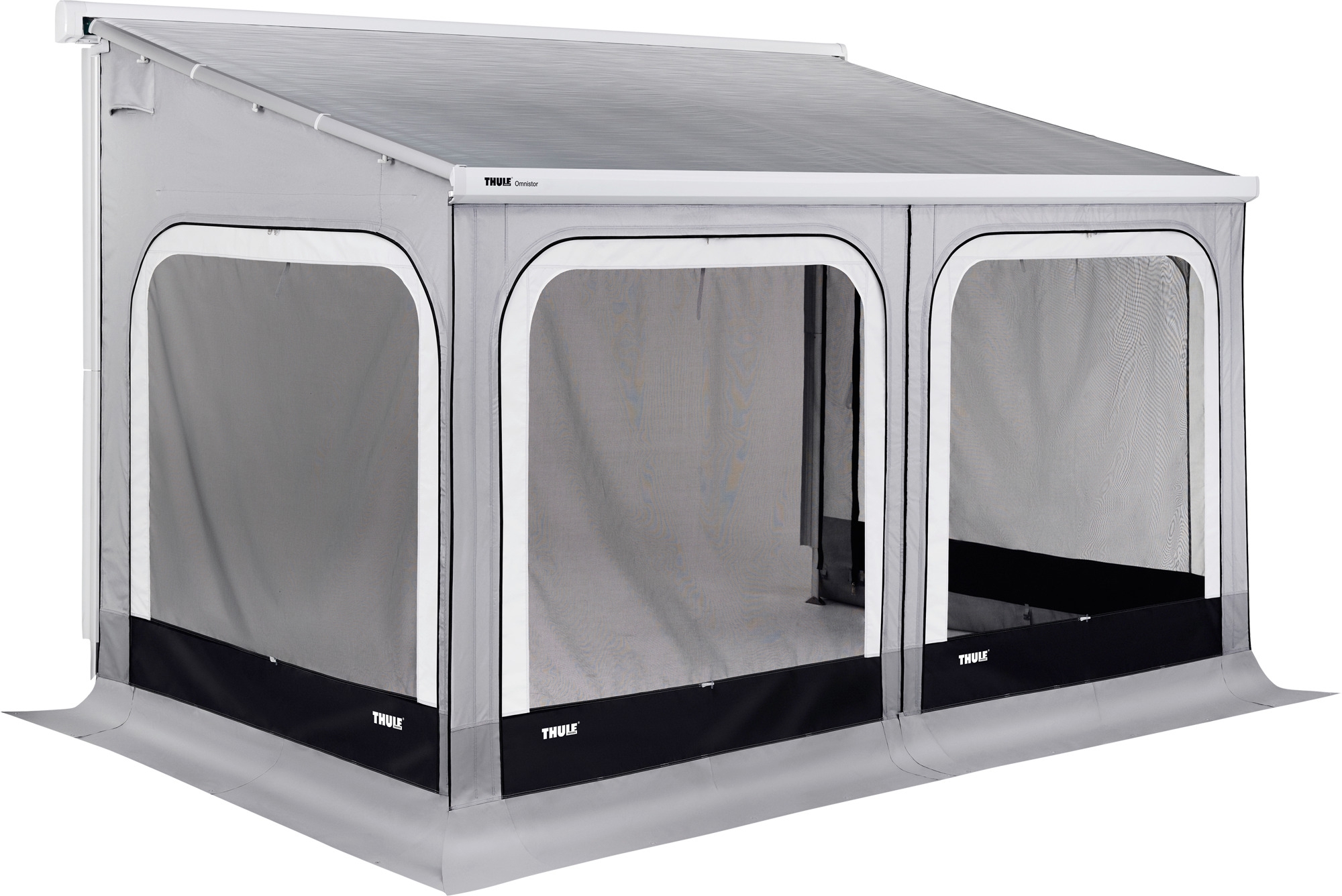 Thule Panorama Markisenzelt für Ducato / Jumper / Boxer / Movano > 2022 H2 Lift roof mit Markise Omnistor 5200 Markisenlänge 4,00 Meter