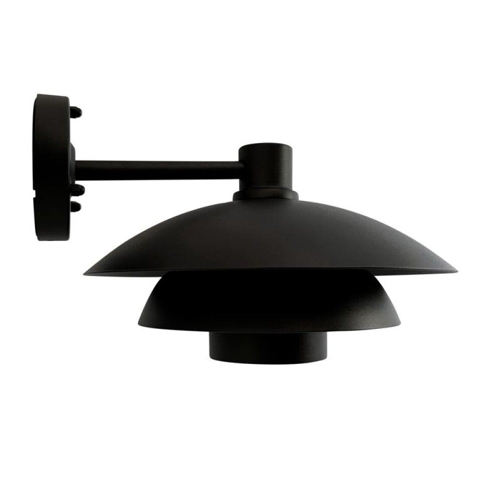 VEGGLAMPE DYBERG LARSEN MORPH 30CM SVART