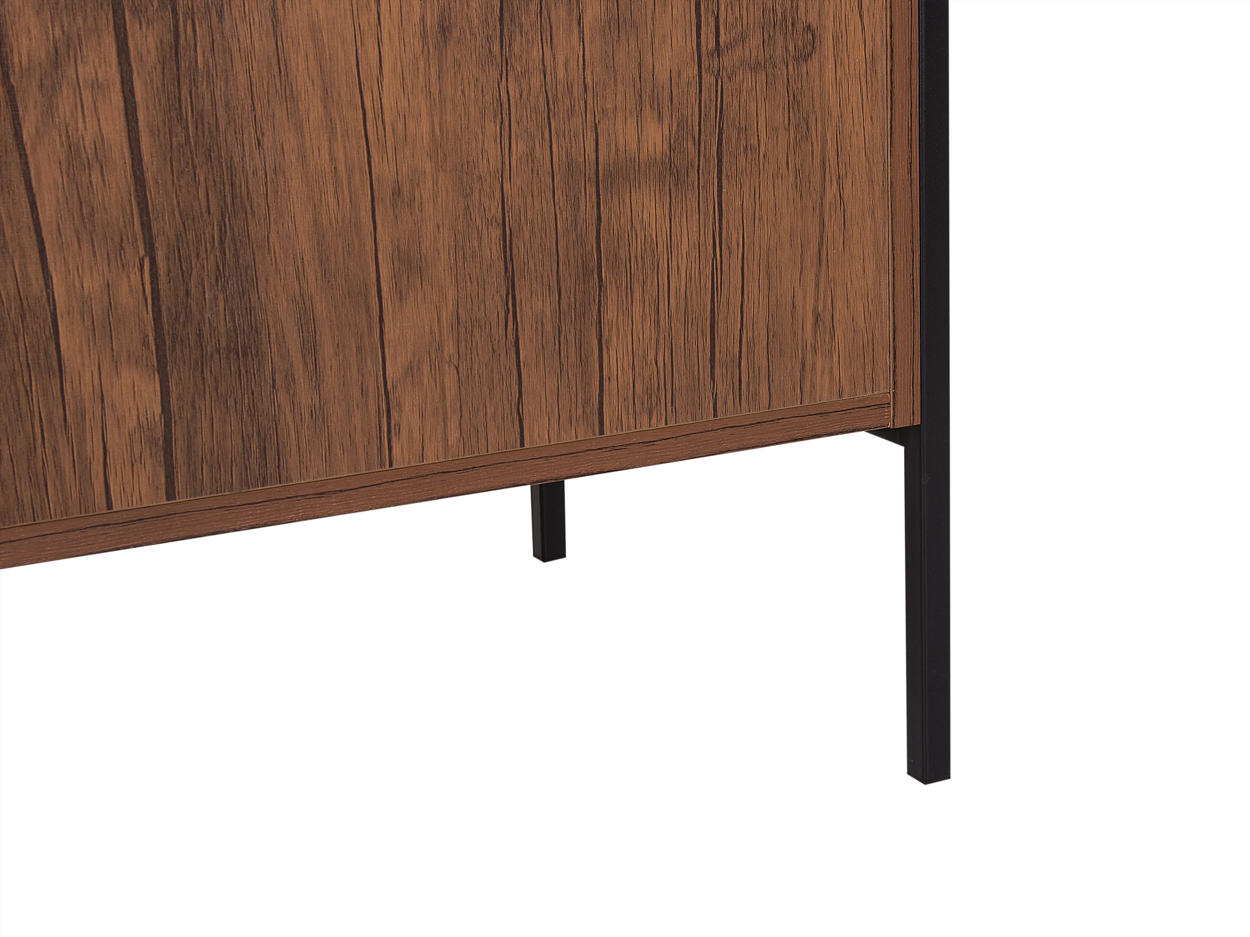 Dressoir met 2 deuren TIFTON Donkerbruin
