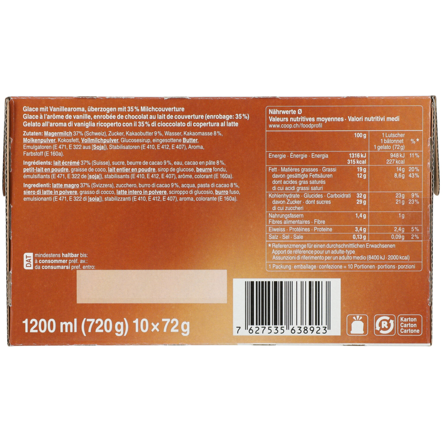 Prix Garantie Classic Lutscher 10x120ml