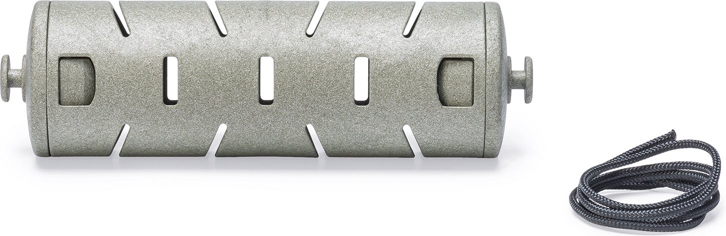 Beeztees kippenvoerbak snackroller grijs 22,5 x 6,5 x 6,5 cm