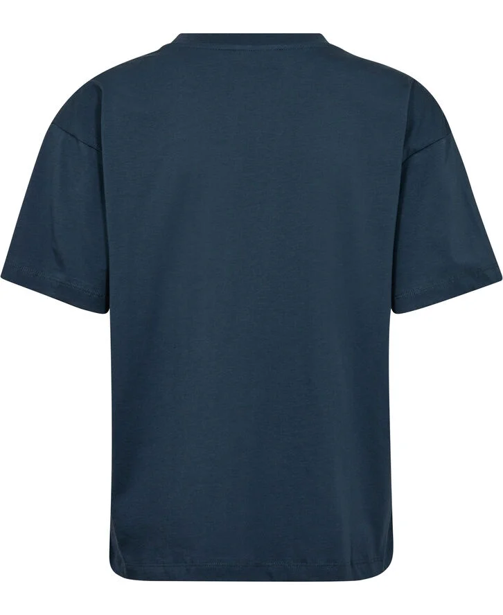 Filippa K Loose Fit Tee Dawn blue