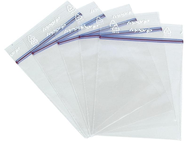 Topgrip Druckverschliessbeutel Topgrip 16 x 22 cm, 100 Stüc Minigrip für diverse kleine Utensilien