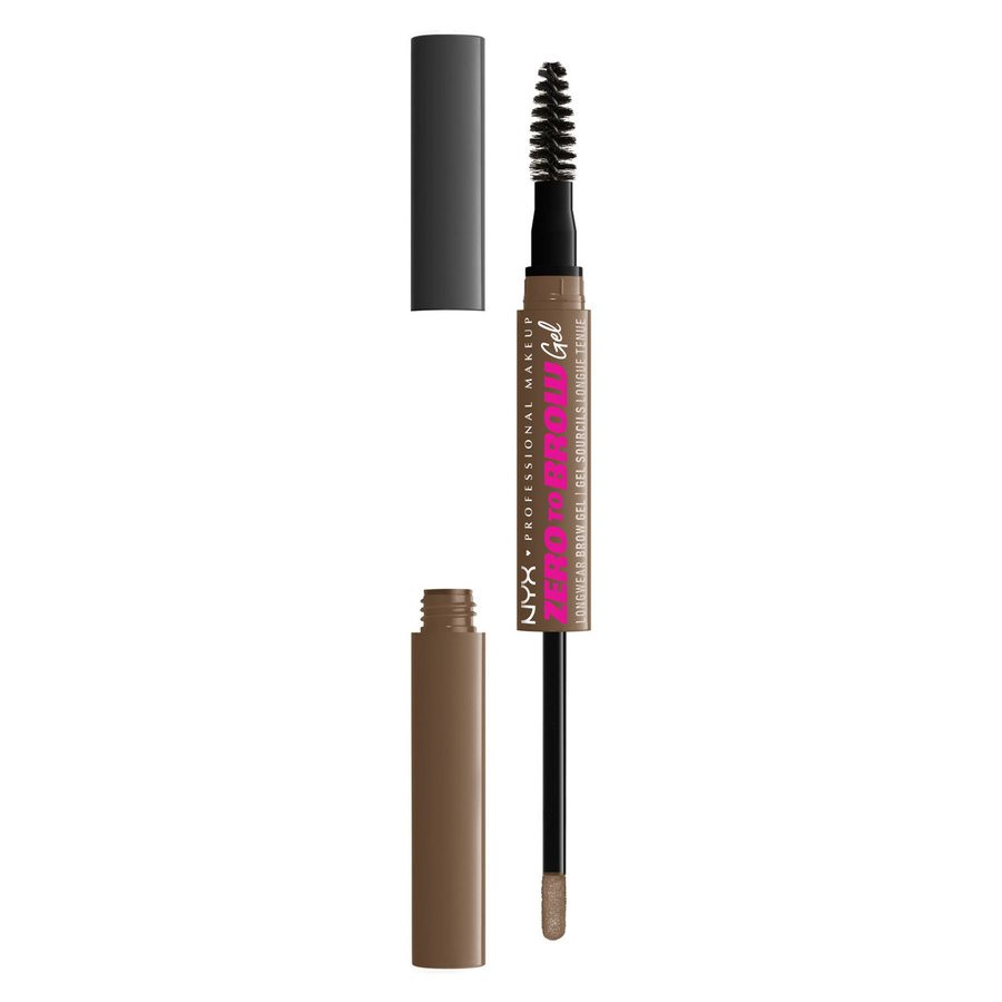 NYX Professional Makeup Zero To Brow Longwear Brow Gel Ash Blonde 02 2ml