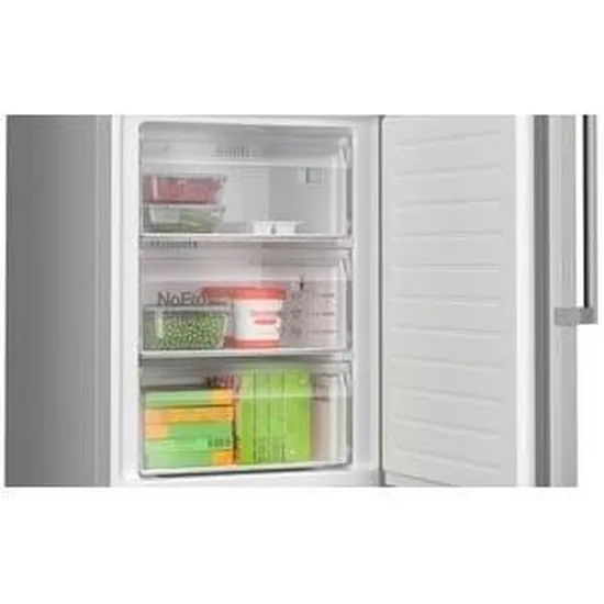 Bosch KGN36VLDT Série 4 Réfrigérateur combiné pose-libre - 321 L - 186 x 60 (H x L) - Inox
