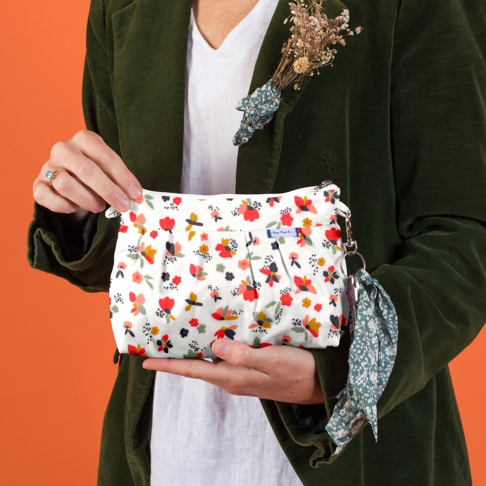 Pochette Plissée Reveil Printanier