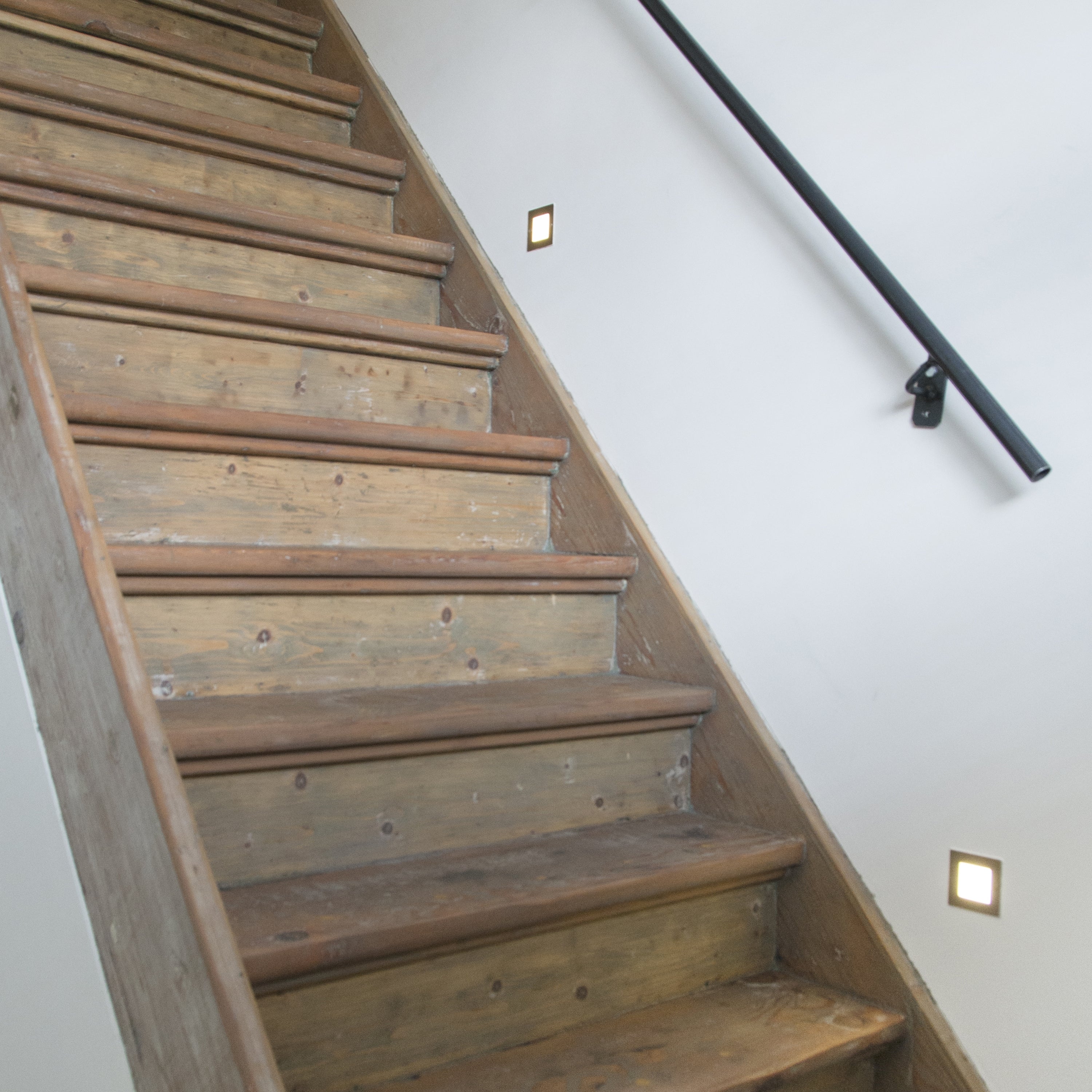 QAZQA Set van 6 moderne inbouwspots staal incl LED - Square 7