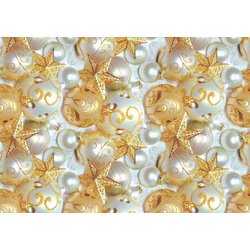 Papier cadeau de Noël 'boules de Noël'